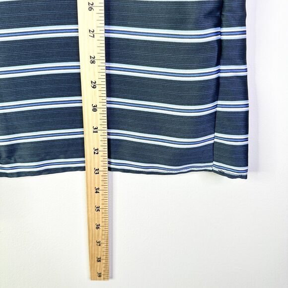 Ann Taylor Loft Dress Women SP Blue Striped Tunic Shift Cottage Corpcore NWT - Picture 7 of 8